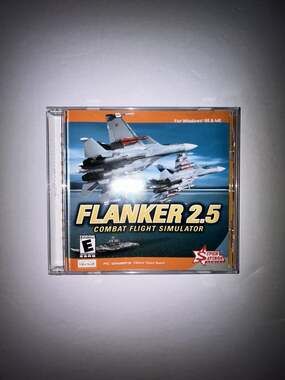 Flanker 2.5 Combat Flight Simulator for Windows 98 & ME PC CD-ROM